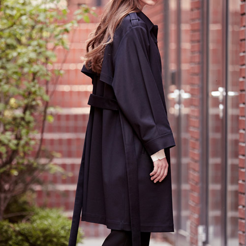 LORDY&amp;HEE TRENCH COAT - NAVY