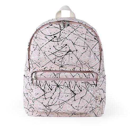 [버빌리안] Painting Backpack [ pink ]
