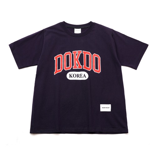 [아일랜드프로젝트] Classic DOKDO T-Shirt - Navy